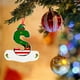 thumbnail image 5 of Ganfancp 26 Adornos de Navidad 26 Adornos de Letras Adornos Rojos para El Árbol de Navidad Adornos Colgantes de Letras Alfabeto Decoraciones Del Árbol de Navidad para El Hogar Ofertas de La Semana 1X, 5 of 7