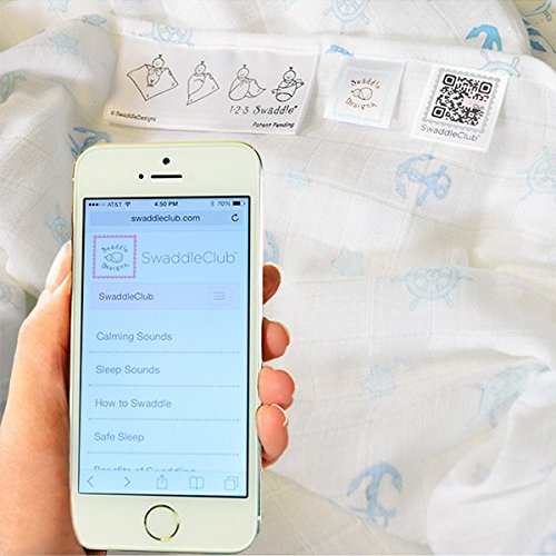 SwaddleDesigns Marquisette Swaddling Blanket Yellow Chevron Premium Cotton Muslin