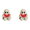2PCS Eating Watermelon Ghost Figurines#1, variant on Halloween Ghost Figurine, Resin Decor Set Spooky Screaming Ghost Statue, Eerie Ornaments for Halloween Party