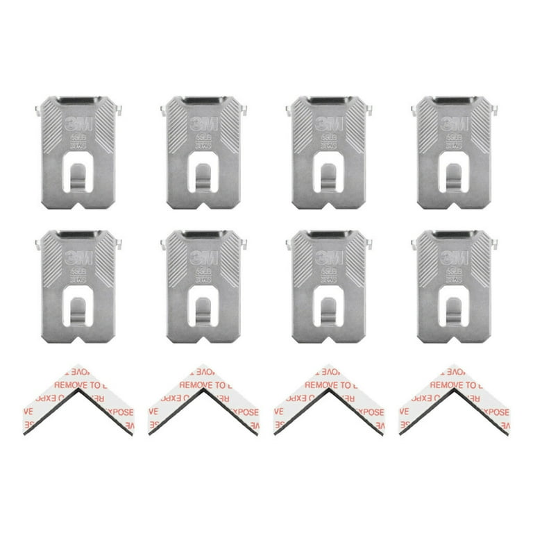 3M™ CLAW Drywall Picture Hanger with Temporary Spot Marker 3PH25M-4EF,  Holds 25 lbs, 4 Hangers 4 Markers/Pack