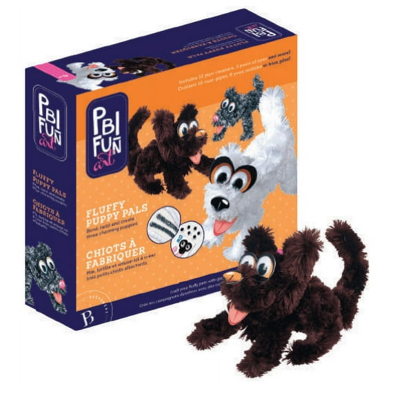 Fun Art: Giant Pipe Cleaners Puppies