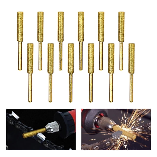 r de moto de diamante de 12 piezas, piedras de , moto eléctrica Oro 48 mm Cola Molienda de motosierra
