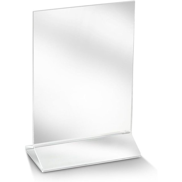 HYYYYH Sign Holder/Table Card Display/Plastic Upright Menu, 4 by 6Inch