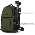 thumbnail image 3 of Mosiso Camera Sling Backpack Bag for DSLR/SLR/Mirrorless Cameras (Canon Nikon Sony Pentax) Waterproof Camera Video Backpack for Photographer, Army Green, 3 of 6