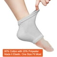 thumbnail image 4 of Selizo 5 Pairs Moisturizing Gel Heel Socks Open Toe Socks for Dry Hard Cracked Heels, 5 Colors, 4 of 10