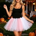 thumbnail image 2 of Tutus for Women Adult Fluffy Tulle Tutu Skirt Halloween Outfits(New,Camisole), 2 of 5