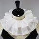 thumbnail image 4 of Minnieouse Cuello Falso Blanco Con Volantes De Doble Capa Confeccionado Con Poliéster | Moderno y elegante, fácil de combinar. Disfraces de disfraces, 4 of 6