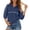 Blue, variant on Half Zip Pullover Women Long Sleeve Relaxed Fit Casual Zipper Collar Athletic Sweatshirt Fashion Fall Tops