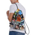 3d Graphics Junior H Print Drawstring Bag Backpack Waterproof String