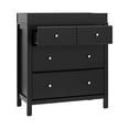 thumbnail image 5 of Storkcraft Horizon 3 Drawer Infant Changing Table Dresser, Black, 5 of 9