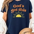 thumbnail image 2 of Inspirational and cute Christian - God's got this T-Shirt Unisex, Sizes S-5XL, Tbun, 2 of 5