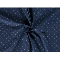 Minerva Stretch Woven Denim Fabric Blue - per yard