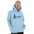 thumbnail image 4 of USSF Classic US Space Force Logo Hoodie Sweatshirt Women Men Brisco Brands L, 4 of 6