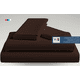 thumbnail image 3 of Sábanas Matrimoniales Lisas We2 Dream 100% Algodón Color Chocolate Trufa 4 Piezas, 3 of 10