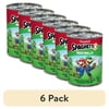 (6 pack) SpaghettiOs Super Mario Bros Canned Pasta with Meatballs, 15.6 oz Can