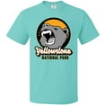 thumbnail image 3 of Inktastic Yellowstone Growling Bear T-Shirt, 3 of 5