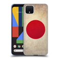 thumbnail image 1 of Head Case Designs Vintage Flags Japan Japanese Soft Gel Case Compatible with Google Pixel 4, 1 of 7
