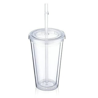 Tervis Clear 24 oz. 2-Pack Plastic Double Walled Insulated Tumbler No Lid  1001833 - The Home Depot