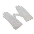 thumbnail image 4 of Moda mujer encaje guante fino elegante completo guantes hasta la muñeca blanco nupcial guantes boda novia vestido guantes para fiesta de Yinane Guantes cortos, 4 of 7