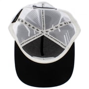 Pabst Blue Ribbon Black and White Trucker Hat with Logo Patch