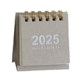 thumbnail image 1 of YSABOXY 2025 Mini Desk Calendar Small Desktop Standing Flip Decors Monthly Calendar USS, 1 of 6
