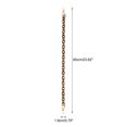 thumbnail image 2 of Unique Bargains 1 Pc Round Handbag Chain Strap 23.62" Dark Coffee Color Acrylic, 2 of 5