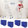 thumbnail image 3 of piezas de pies de escalera de goma antideslizantes, protectores de pies de seguridad para escaleras telescópicas (azul), 3 of 5