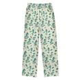 thumbnail image 2 of Wobogo Greeng Dinosaurs Skating Long Pajama Pants Bottoms Soft Sleepwear with Pockets, 2 of 9