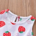 XMMSWDLA Toddler Girl Clothes Sales Clearance Baby Girls Sleeveless