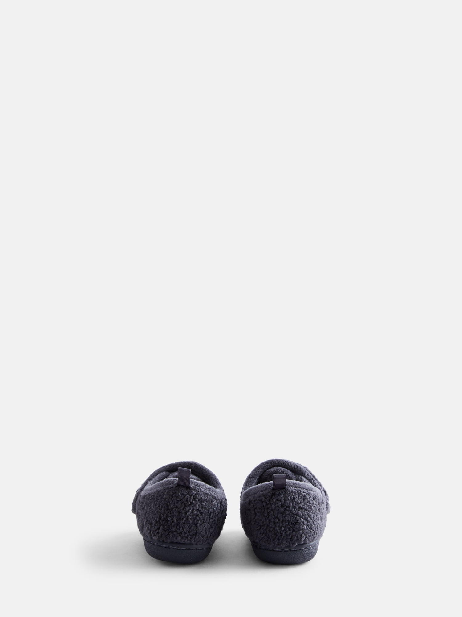 Wonder Nation Baby and Toddler Boys Embroidered Slippers