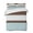 Brown Blue, variant on Quilts Twin Size, Blue Brown Morocco Soft Comforter Bedding Set for Bed, Geometric Stripes Aqua Stitching Lightweight Quilted Bedspread with Pillow Cover(2 Pieces) for All Season, 68x86 Inch