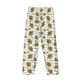 thumbnail image 5 of Xecao Hohey Bee Golden2 Men's Straight Lounge Pajama Pants: The Ultimate in Comfortable Sleepwear, 5 of 9