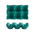 thumbnail image 1 of CNKOO Household Ceramic Egg Tray Egg Grid Refrigerator Egg Preservation Storage Box Egg Rack Egg Tray, 1 of 13