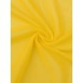thumbnail image 6 of INSPIRE CHIC Women's Semi Sheer Tops Elegant 3/4 Sleeves Cardigan Bolero Shrug M Yellow, 6 of 7