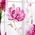 thumbnail image 3 of Limited Time Violete 1 PCS Vines Leaves Door Window Curtain Drape Panel Sheer Scarf Valances, 3 of 4
