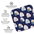 thumbnail image 3 of Yiaed Mom And Baby Owls Print Leather Coasters for Drinks - Cup Coasters Coffee Table Kitchen Table Bar, Home & Office Gifts Handmade Drink Coasters-Square, 3 of 6
