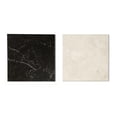 thumbnail image 5 of The Tile Life Windsor Checkerboard 4" x 4" Crema Marfil & Nero Marquina Matte Porcelain Tile Sample 1 Piece, 5 of 8