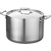 Tramontina 12-Qt. 18/10 TriPly-Clad Stainless Steel Stock Pot - 80116/517