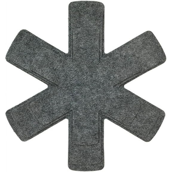 Olurrisa Pan and Pot Protectors, Set of 12 and 3 Different Sizes, Pot Protectors for Stacking and Protecting Your Cookware