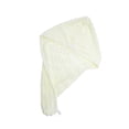 thumbnail image 4 of Unique Bargains 1pc Classic Water-absorbent Coral Fleece Hair Towel 24.02"x 9.65" White, 4 of 5