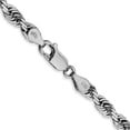 thumbnail image 4 of 14K White Gold 4.5mm D/C Quadruple Rope Chain (20 X 4.5) Made In Peru wqt035-20, 4 of 5