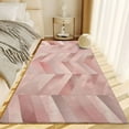 thumbnail image 3 of Area Rug Rectangle Carpet, Geometric Design Herringbone Machine Washable Rug For Living Room, Stain Resistant Non Slip Light Color Decorative Carpet For Bedroom Kitchen, 3 of 6