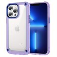 thumbnail image 1 of Transparent Phone Case For IPhone15 Pro Promax 14 Pro 14promax 13 13pro Max Tpu Transparent Border+ Acrylic Plate+ Metal Buttons Anti-fall Phone Protective Case, 1 of 5