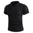 thumbnail image 4 of DailkTrvid Men Quick Dry Work Shirt Athletic Short Sleeve Blouse Fashion Tops Breathable T-Shirt Moisture Wicking Performance Tees, 4 of 6