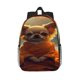 thumbnail image 1 of Easygdp Maple Leaf Meditating Chihuahua Mochila Ligera de 15 Pulgadas para Estudiantes, Mochila Cómoda para la Escuela y Viajes, Correas Ajustables, 1 of 6