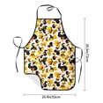 thumbnail image 2 of Goofa Bib Apron, Unisex Aprons Adjustable Waterdrop Resistant Cooking Kitchen Apron for Chef, Duck In Black Suit1 Pattern Apron Bulk, 2 of 5