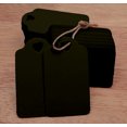 thumbnail image 4 of 100 Pcs Heart Punched Rectangular Hang Tag Wedding Favor Blank Tags with Free Natural Jute Twine - Colors Available, 4 of 7