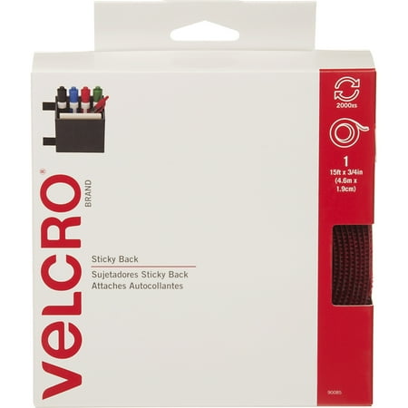 Velcro #90085 3/4x15 RED Velcro Tape