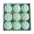 thumbnail image 2 of Christmas Ornaments Set 2.4 Inch Mint Green Glitter Balls, Shatterproof Decorative Hanging Baubles Gift Box Set for Xmas Tree Holiday Party Home Decoration, 2 of 6