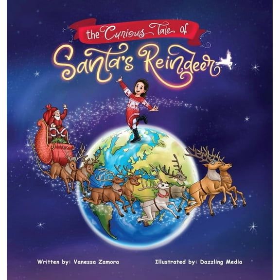 The Curious Tale of Santa's Reindeer, (Hardcover)